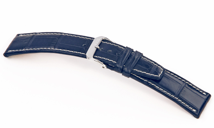 Horlogebandje Thunderbird donkerblauw | passend voor Glashütte Original