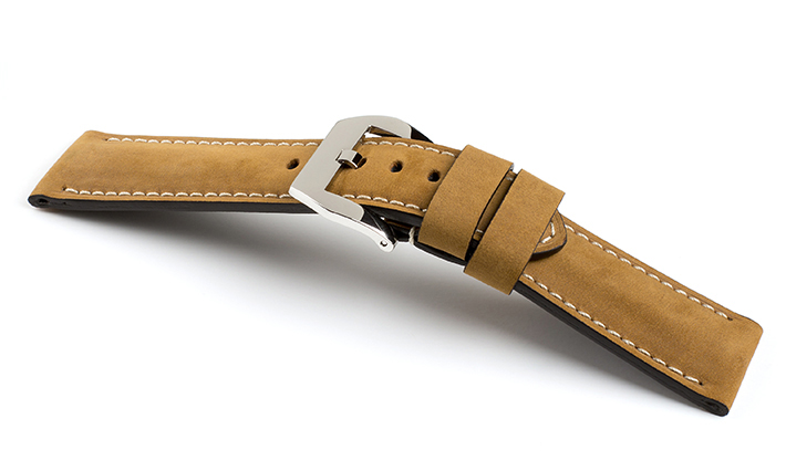 Horlogeband Maritim cognac | Voor Panerai 