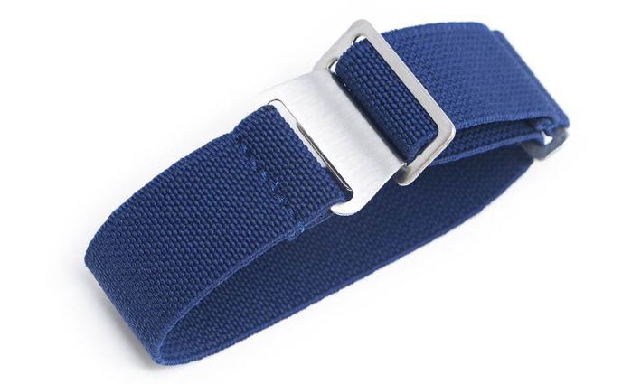 Elastische Nato Strap blauw | Nato Straps