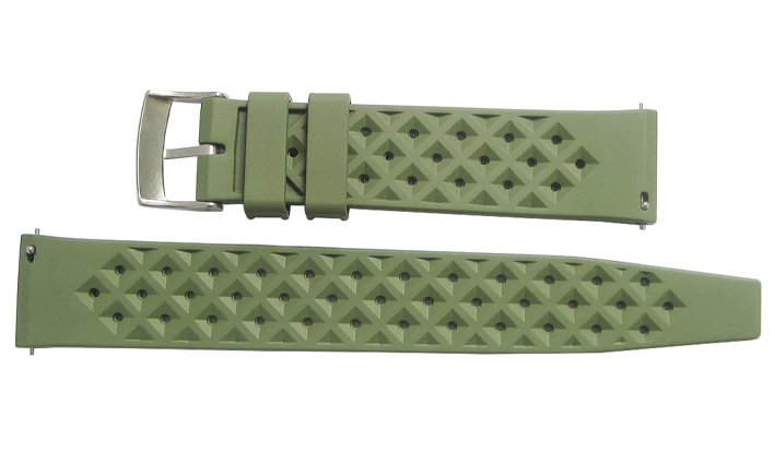 Horlogeband Tropical olivegreen | voor Sinn