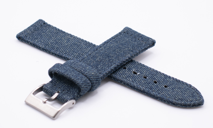 Horlogebandje Jeans Blauw | Fossil