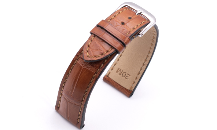 Horlogeband President cognac | Voor IWC