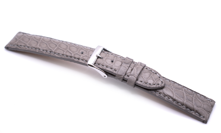 Horlogeband Frosted grijs | passend voor Longines 