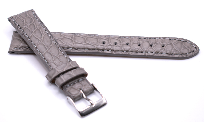 Horlogeband Frosted grijs | passend voor Blancpain