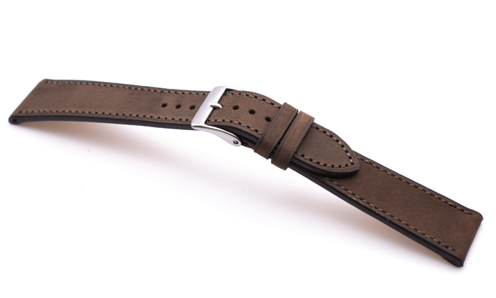 Horlogeband Mountain Nubuck Bruin | voor Tudor