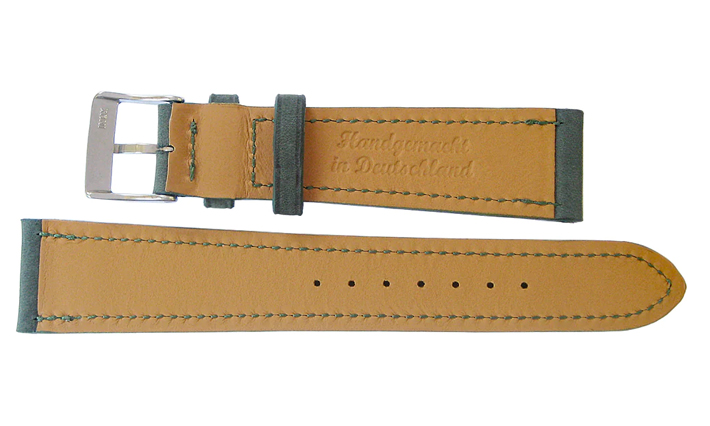 Horlogeband Mountain Nubuck groen | voor Welder