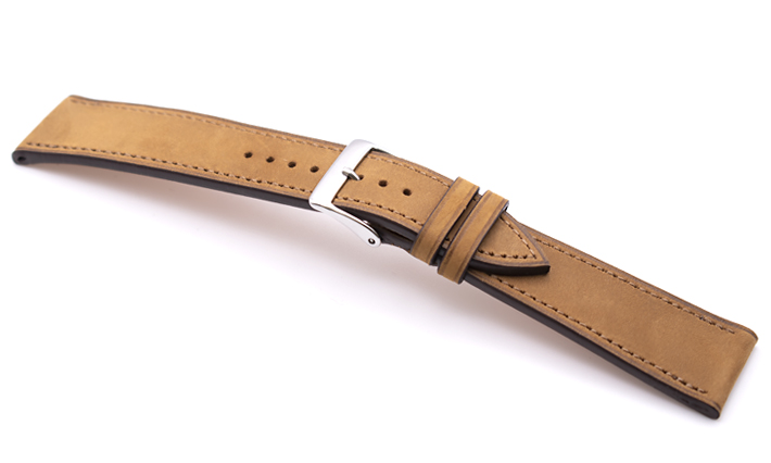 Horlogeband Mountain Nubuck cognac | voor Tudor 