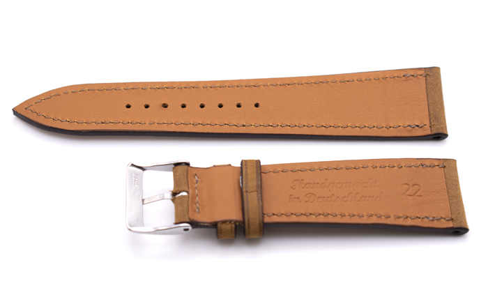 Horlogeband Mountain Nubuck cognac | voor Welder