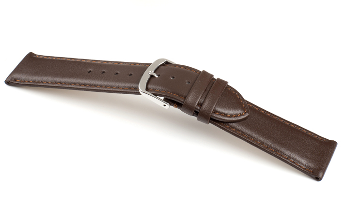 Horlogeband Chur bruin OE | voor Leer 