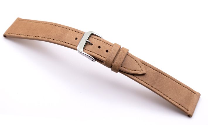 Horlogeband Hermes Leer Naturel | voor Rolex 