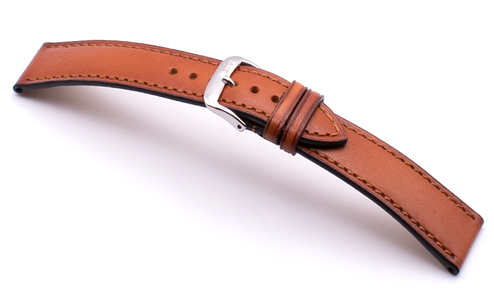 Horlogeband Two Tone cognac | voor Bulova