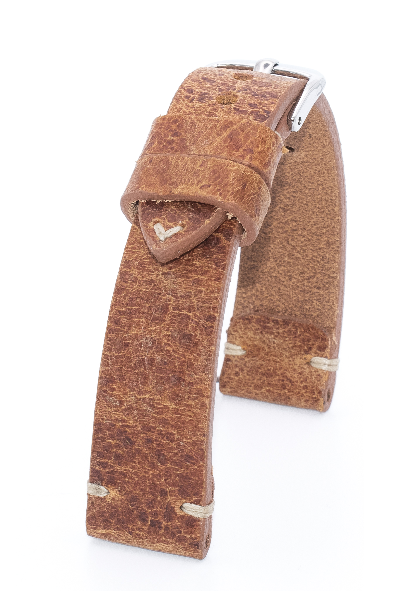 Horlogeband Watts vintage cognac | voor U Boat