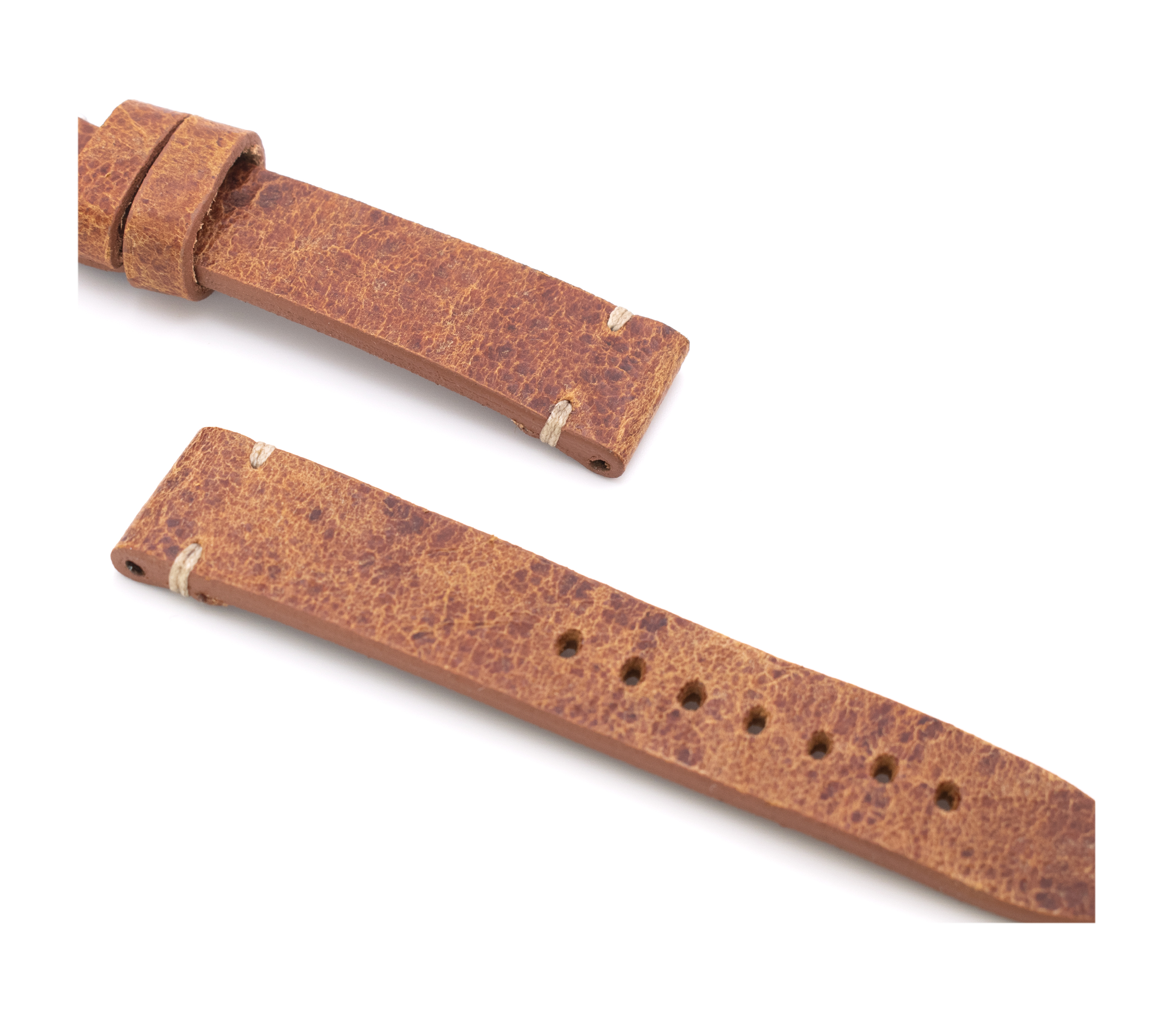 Horlogeband Watts vintage cognac | voor U Boat