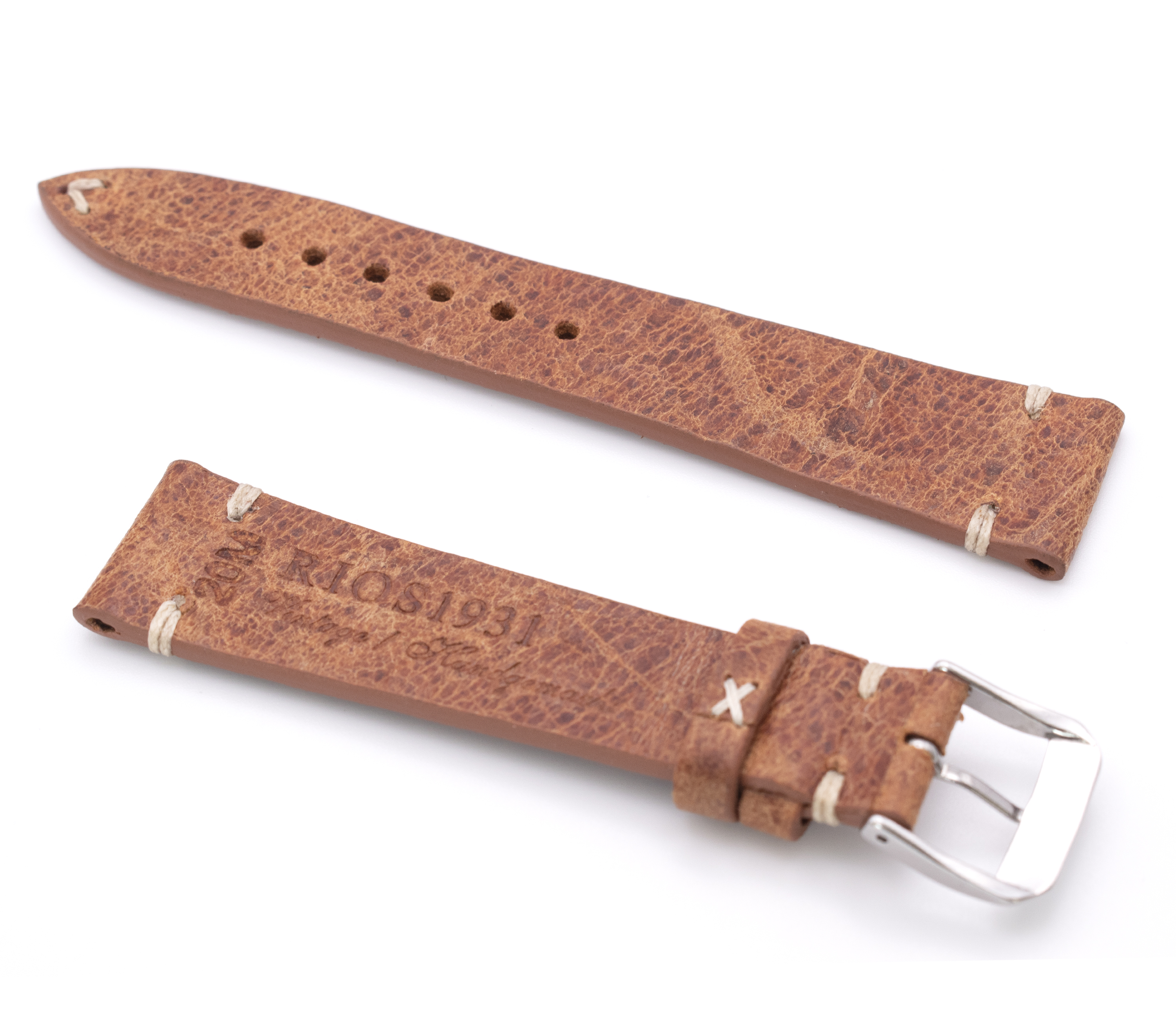 Horlogeband Asus ZenWatch Harrison cognac | voor Asus ZenWatch