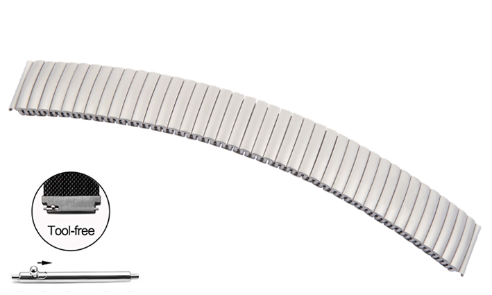 easy Change horlogeband Flex | Metalen horlogebanden