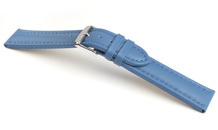 Horlogeband Basel TIT Meerblauw | voor Mondaine