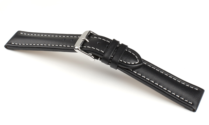 Horlogeband Basel WN zwart | voor Invicta 