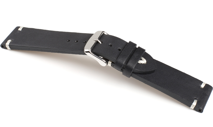 Horlogeband V band zwart | voor Bell & Ross