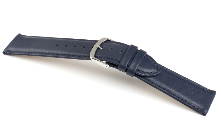 Horlogeband Chur donkerblauw | voor Fossil