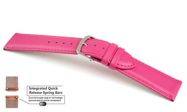 Horlogeband Chur framboos | voor Michael Kors Smartwatch‎