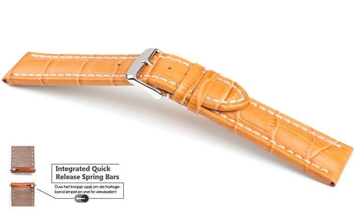 Horlogeband Kalimat WN abrikos | voor Ticwatch 