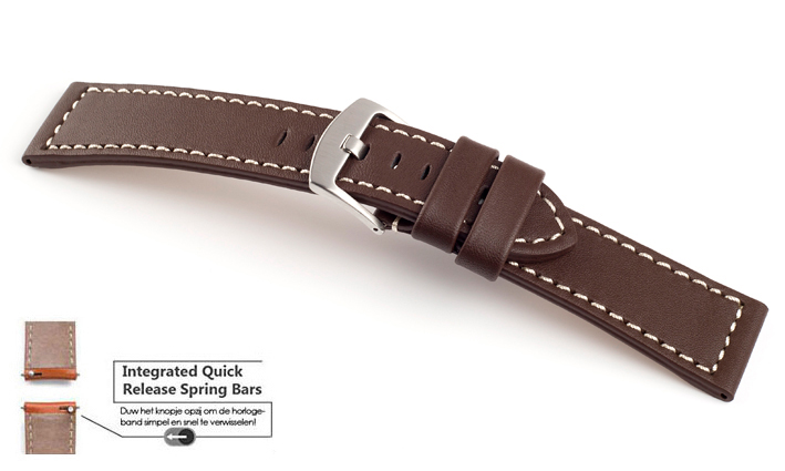 Horlogebandje Elba bruin | voor Samsung Gear 