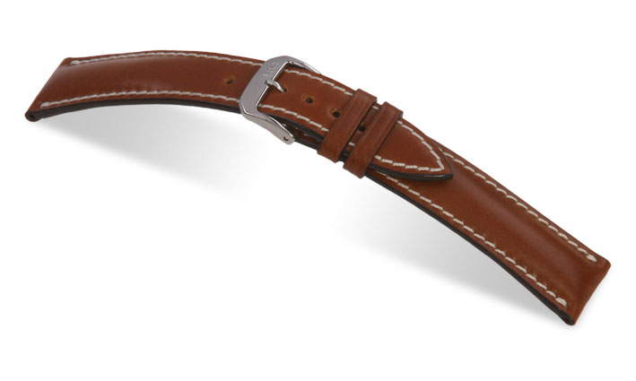 Horlogeband New York cognac | voor Longines 