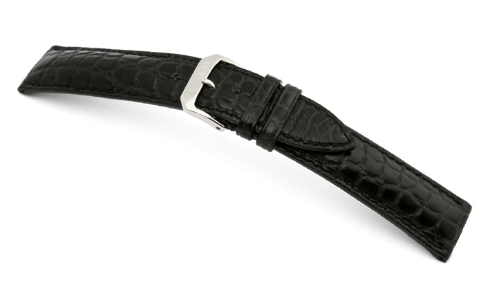 Horlogeband Imperial zwart | voor Leer 