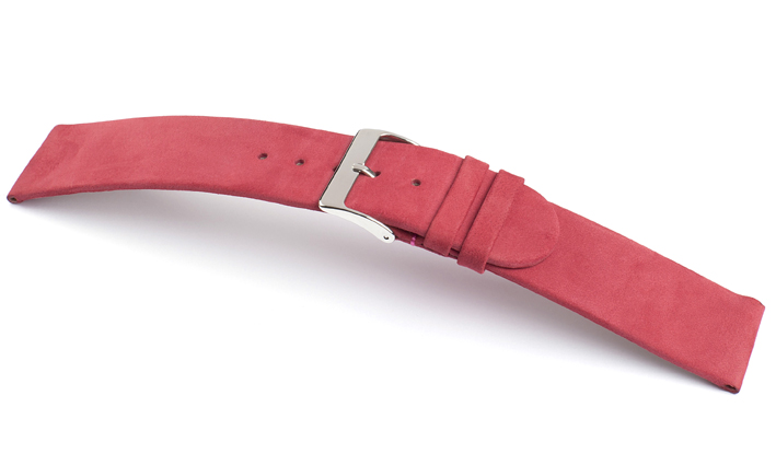 Horlogeband Tennessee rood | voor Mondaine 