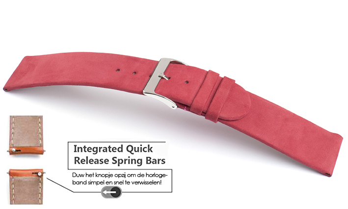 Horlogeband Tennessee rood | voor Motorola Moto 