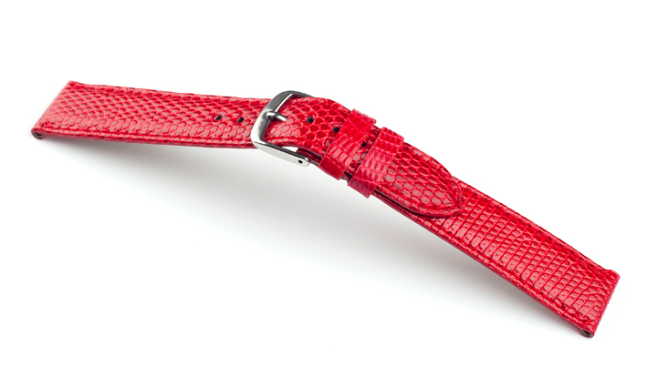 Horlogeband Manhattan rood | voor Longines