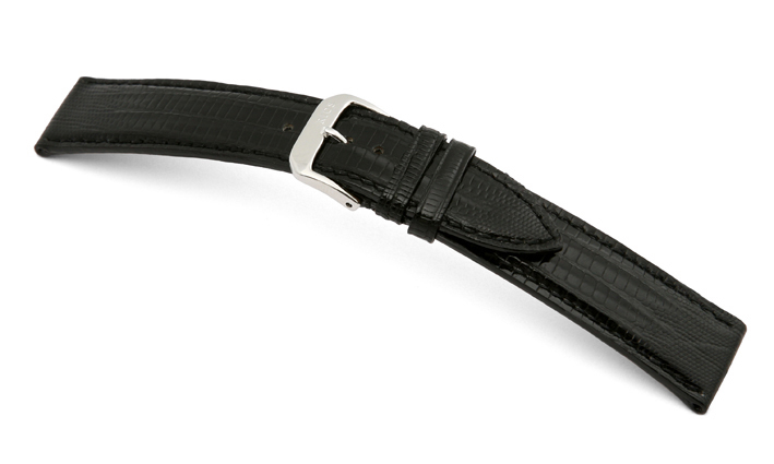 Horlogeband Brasil Zwart | voor Raymond Weil 