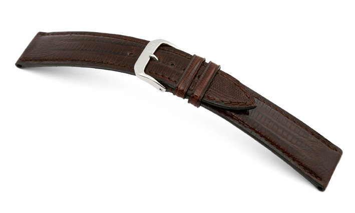 Horlogeband Brazil donkerbruin | voor Raymond Weil 