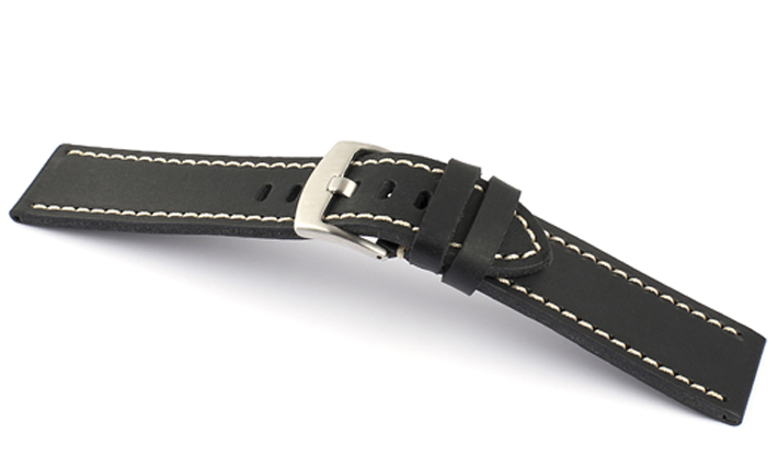 Horlogeband Vintage Classic zwart | voor Bell & Ross