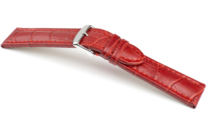 Horlogeband Kalimat rood | voor Oris 