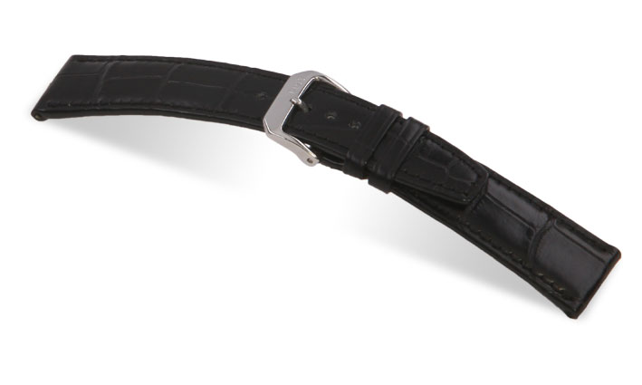 Horlogebandje Spitfire zwart | passend voor Franck Muller 