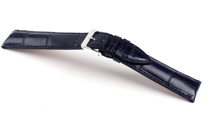 Horlogeband Alligator Classic donkerblauw | voor Audemars Piguet