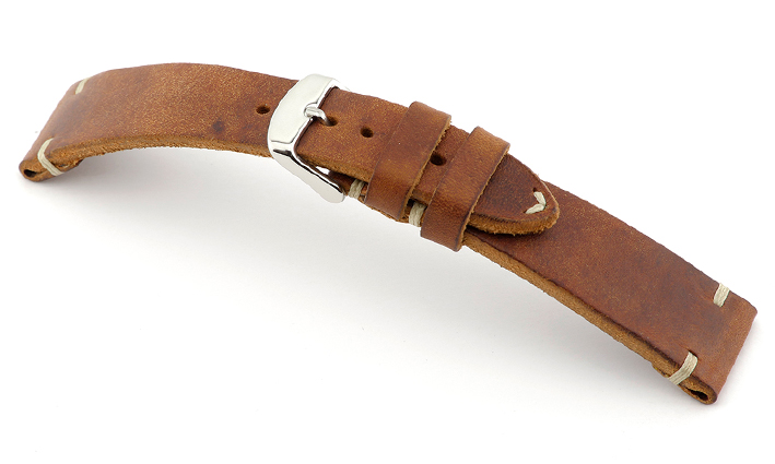 Horlogeband Tiber cognac | voor Rolex 