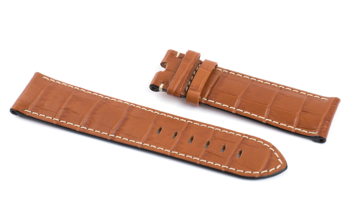 Horlogeband Marina cognac | voor Panerai 