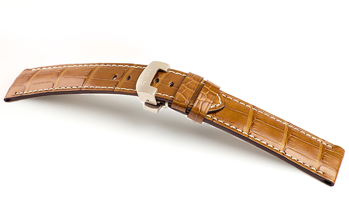 Horlogeband Pisa cognac | voor Panerai 