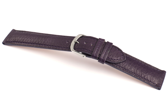 Horlogeband Vegi Aubergine | voor Junghans 