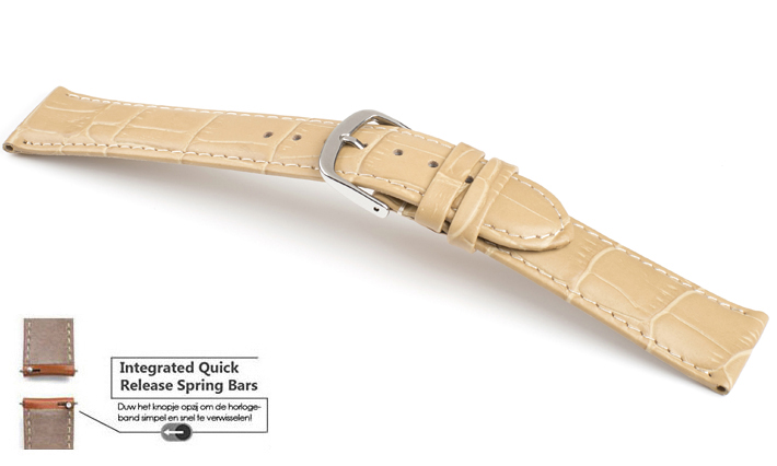 Horlogebanden Lausanne sand | voor Michael Kors Smartwatch‎