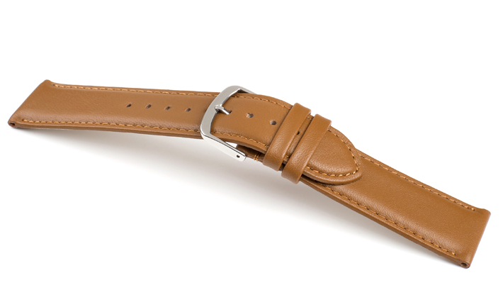 Horlogeband XL Chur caramel | XL horlogebanden 