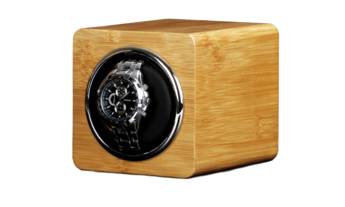 Watchwinder Bantoon Bamboo | Super stil en compact